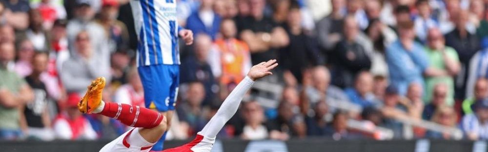  阿森纳新援破门助队逆转布莱顿  