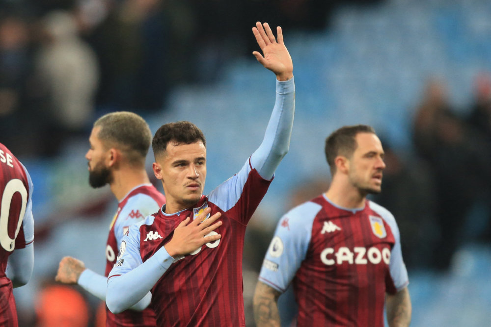  利物浦旧将库蒂尼奥重返英超加盟狼队  